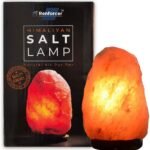 Himalayan Pink Salt Lamp 6 to 8 Inch with Dimmer Cord and Bulb- Rock Salt Hand Carved Crystal Lamp thumbnail