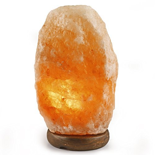 Crystal Allies Gallery CA SLS-S-2pc Natural Himalayan Salt Lamp with Dimmable Switch and 6′ UL-Listed Cord (2 Pack) Image