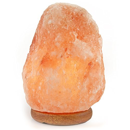 Crystal Allies Gallery CA SLS-S-2pc Natural Himalayan Salt Lamp with Dimmable Switch and 6′ UL-Listed Cord (2 Pack) Image