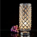 Crystal Silver Table Lamp thumbnail