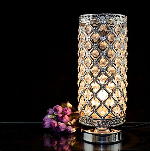 Crystal Silver Table Lamp Feature Image