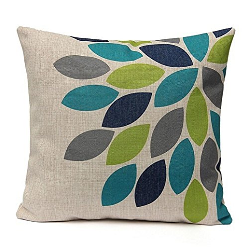 Iuhan® Fashion Home Decor Linen Printed Waist Throw Pillow Case Sofa Car Cushion Square Feature Image