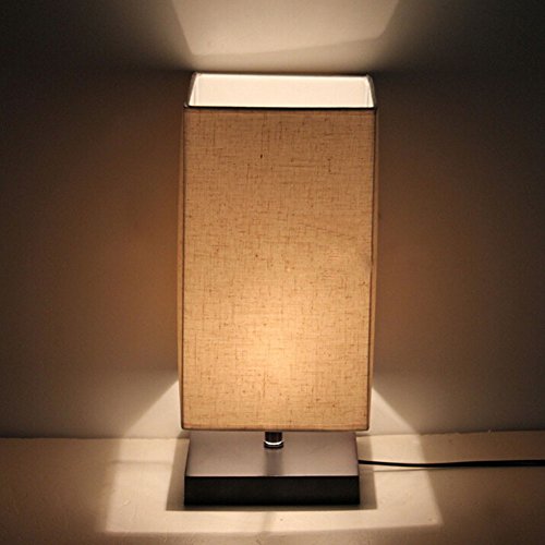 Minimalist Solid Wood Table Lamp Bedside Desk Lamp Image