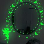 Glow in The Dark Fairy Wall Decals Butterfly Wall Stickers thumbnail