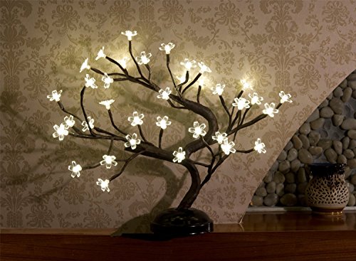 Lightshare16Inch 36LED Cherry Blossom Bonsai Light for Home Decor Image