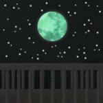 Wandkings Light Stickers “Moon in set with 250 stars” – wall stickers – fluorescent and glow in the dark thumbnail