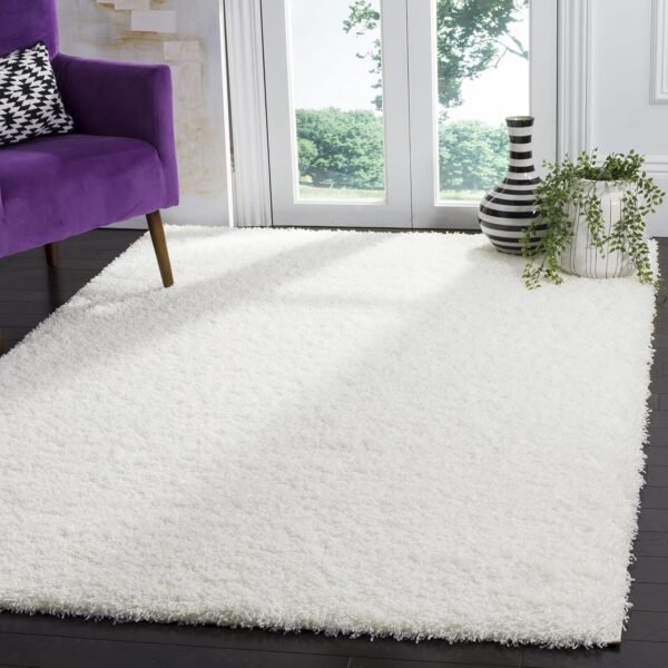 SAFAVIEH Laguna Shag Collection Accent Rug - 4' x 6',