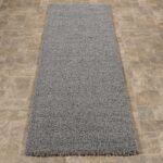 Cozy Shag Collection Grey Solid Shag Rug (2’0″X4’11”) thumbnail