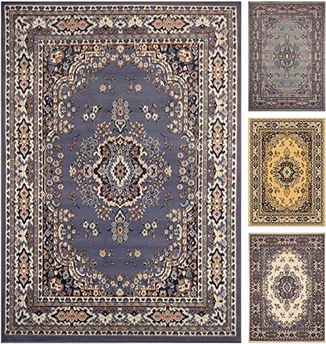 Home Dynamix Premium 7069-310 3-Feet 7-Inch by 5-Feet 2-Inch Area Rug, Country Blue Image