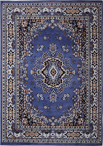 Home Dynamix Premium 7069-310 3-Feet 7-Inch by 5-Feet 2-Inch Area Rug, Country Blue Feature Image