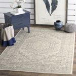 Safavieh Adirondack Collection ADR108B Ivory and Silver Oriental Vintage Area Rug (3′ x 5′) thumbnail