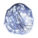 String Lights Oak Leaf 1 Set of Micro 50 LEDs Super Bright Led Rope Lights Battery Operated on 16 Ft Long thumbnail