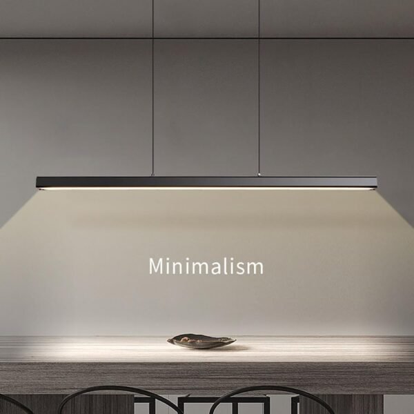 Minimalist Linear Pendant Light