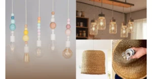 diy pendant light